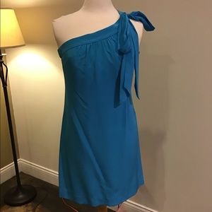 Banana Republic Trina Turk one shoulder dress